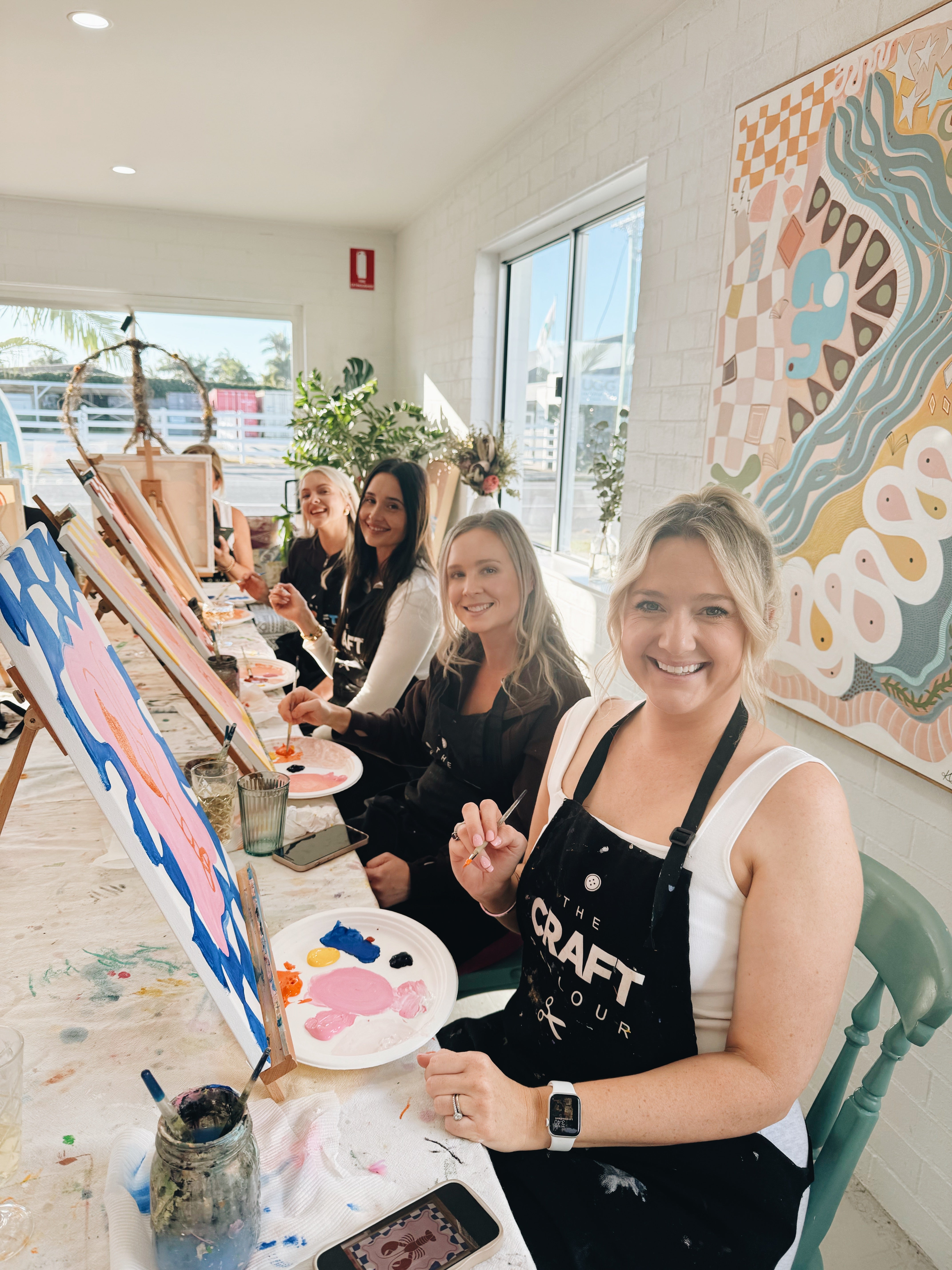 PAINT AND SIP - OUR MURAL