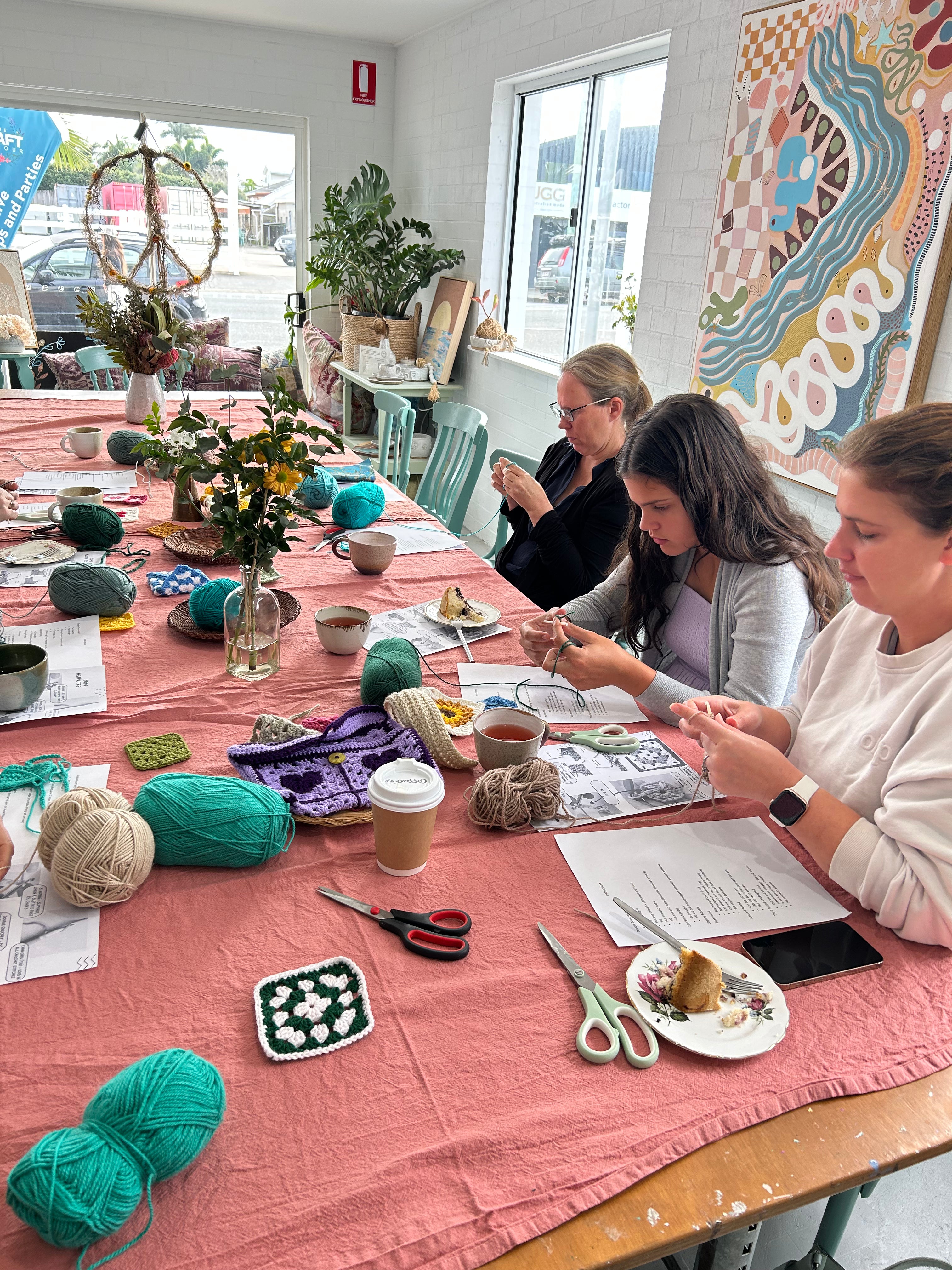 CROCHET FOR BEGINNERS - GRANNY SQUARES