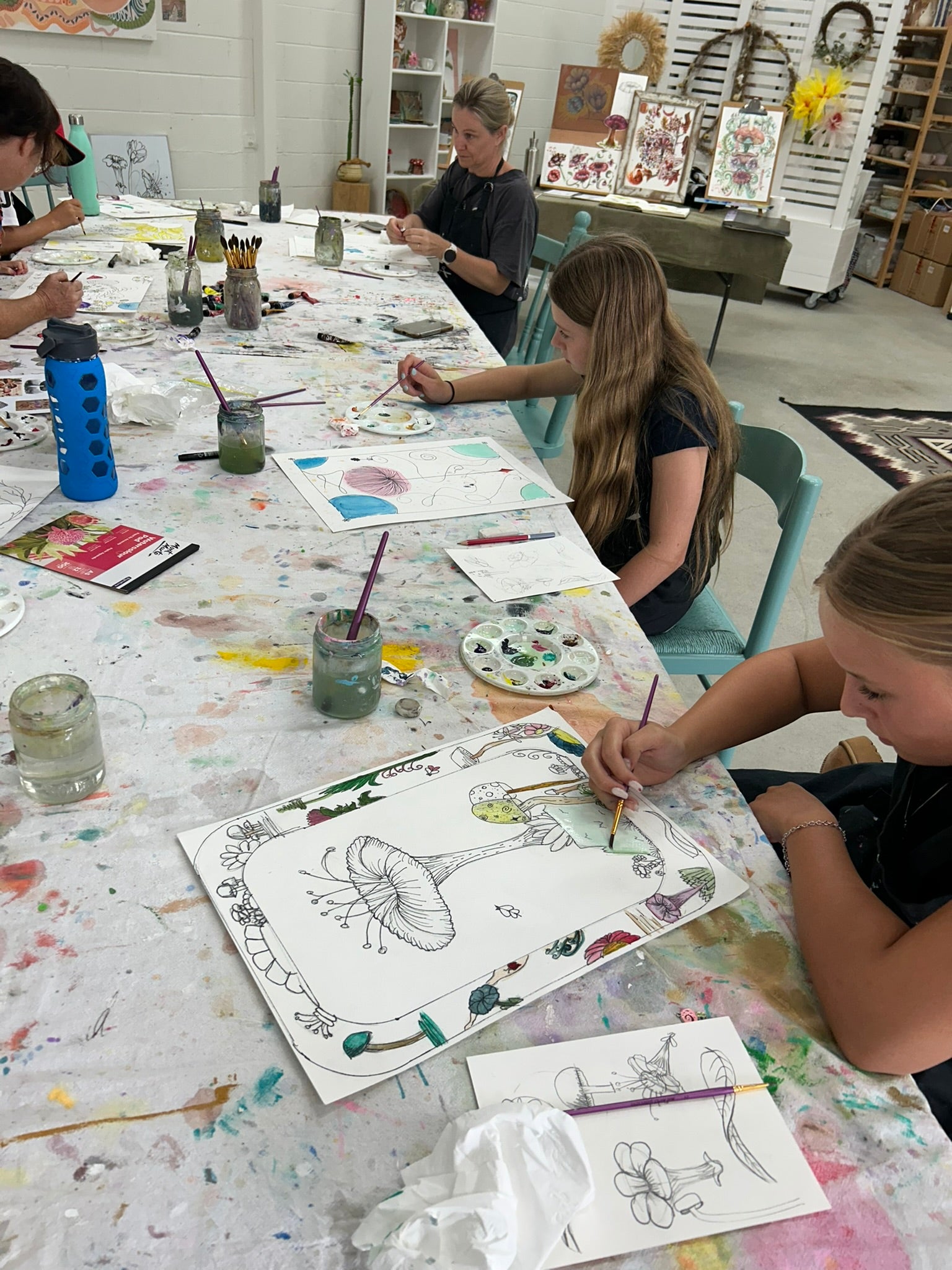 BOTANICAL WATERCOLOURS - INTERNATIONAL WOMEN'S DAY