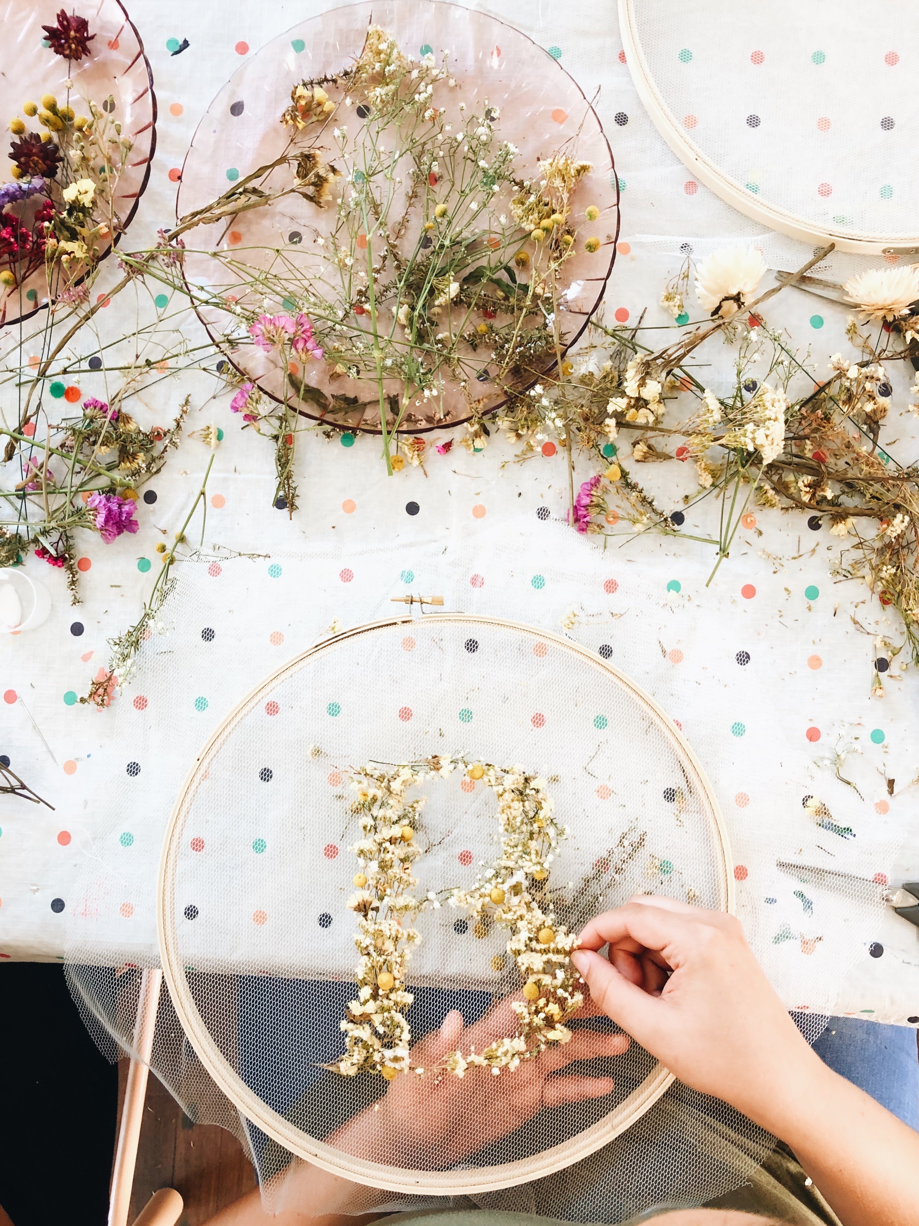 FLORAL EMBROIDERY