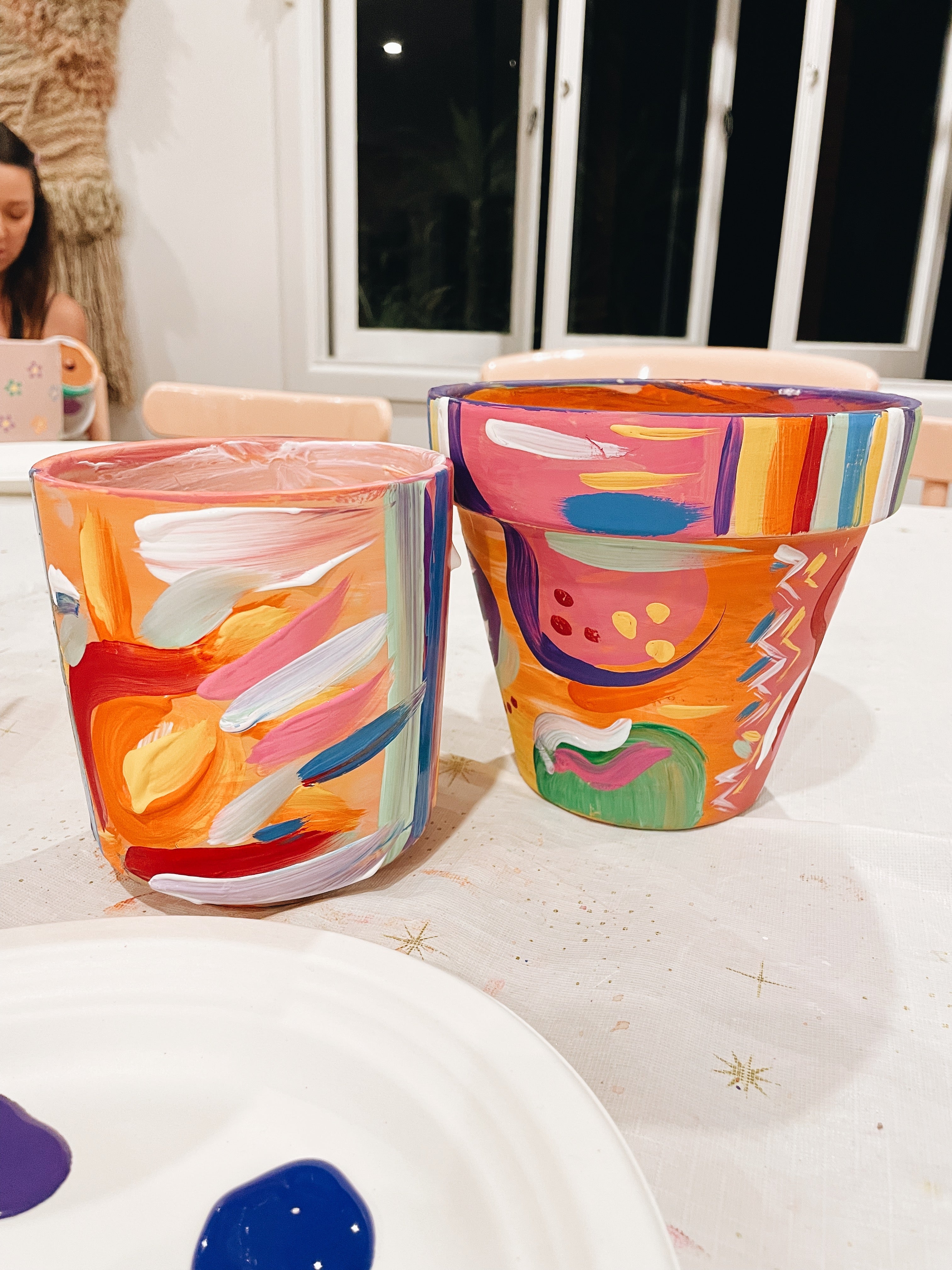 FREESTYLE PAINTING - POTS OR CANVAS
