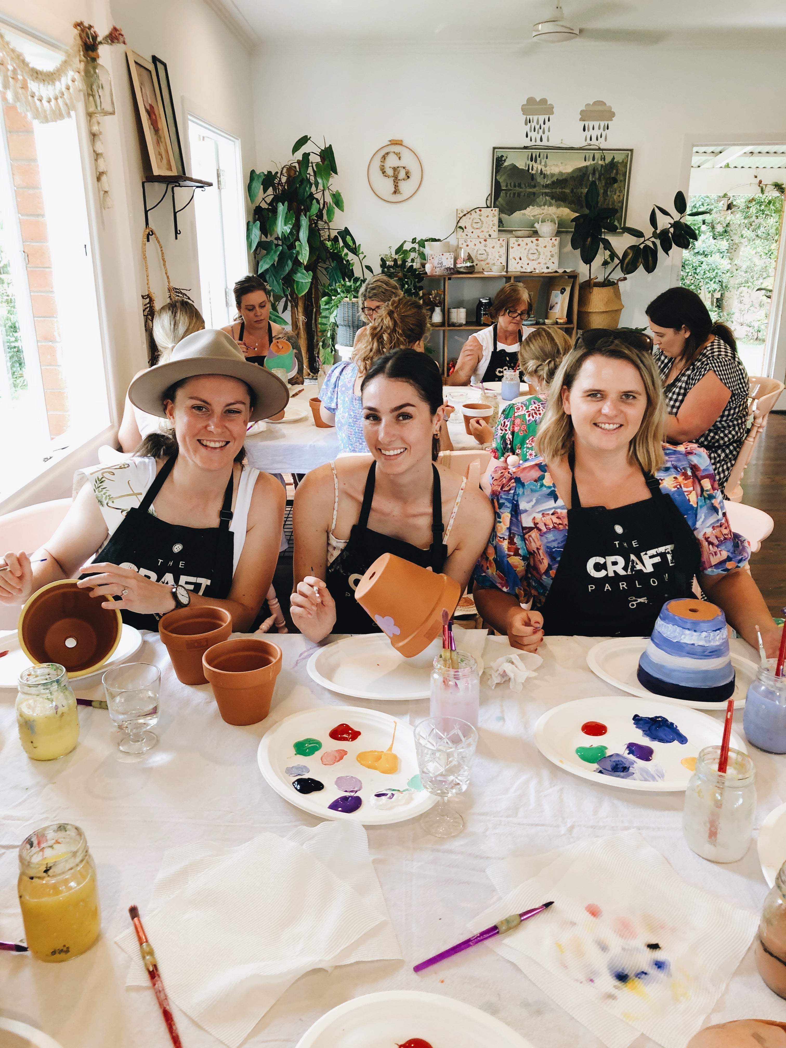 FREESTYLE PAINTING - POTS OR CANVAS