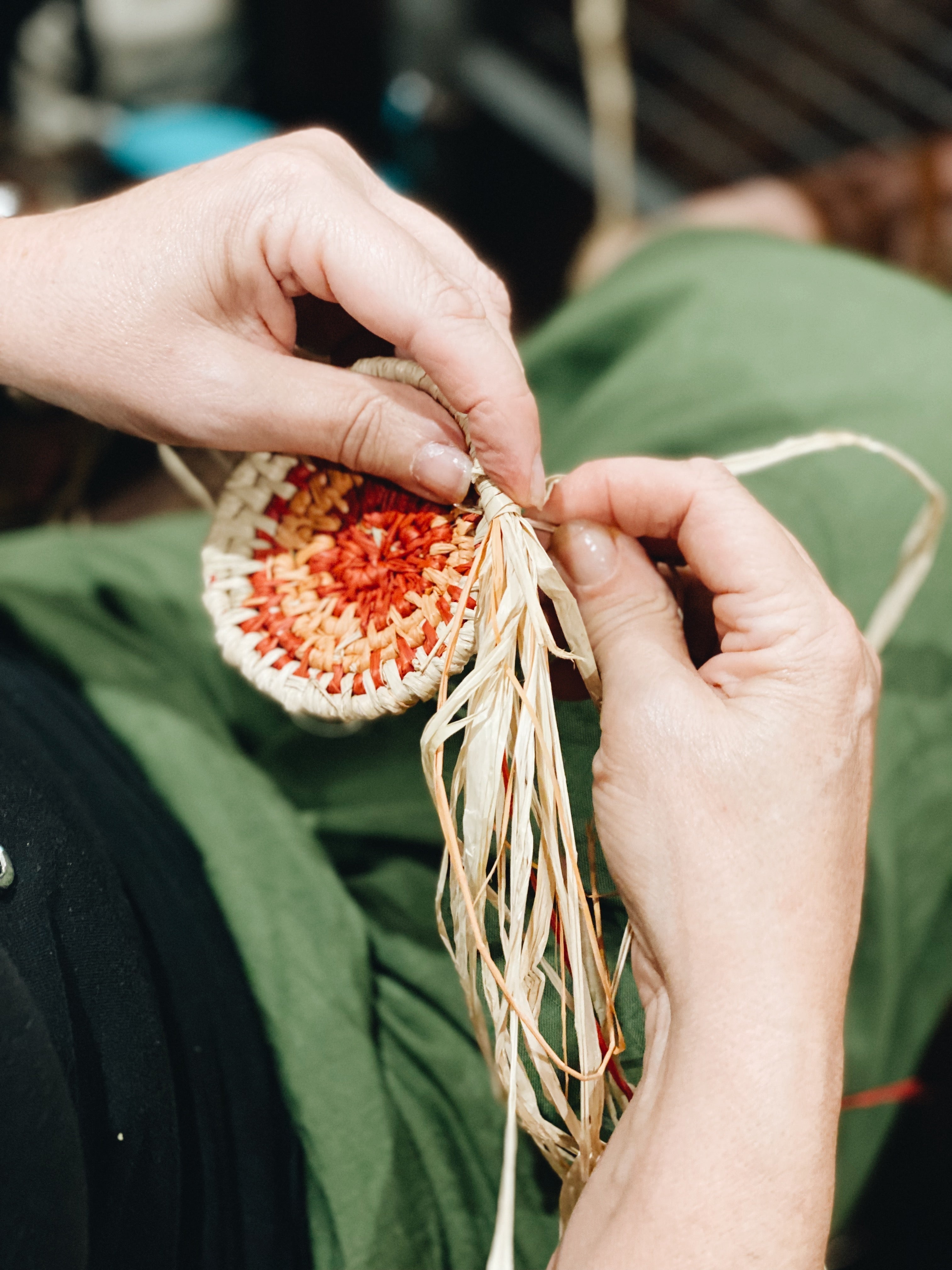 BASKET WEAVING at KNIT TOPIA