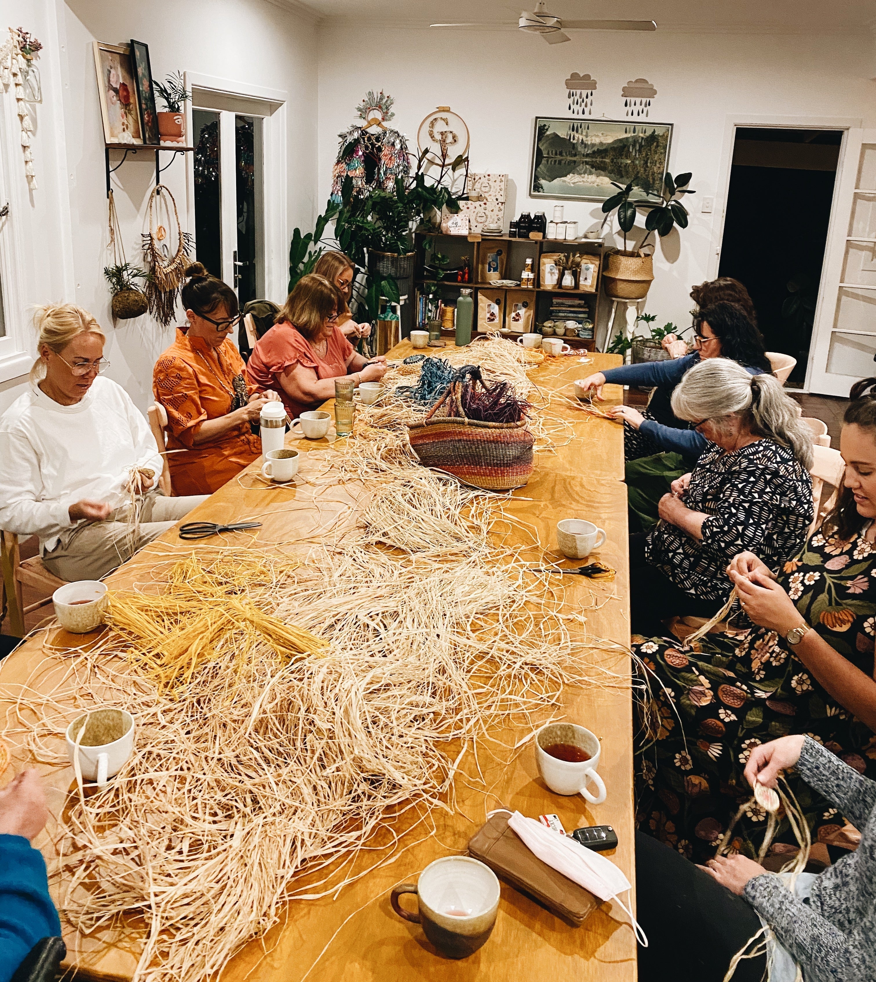 BASKET WEAVING at KNIT TOPIA