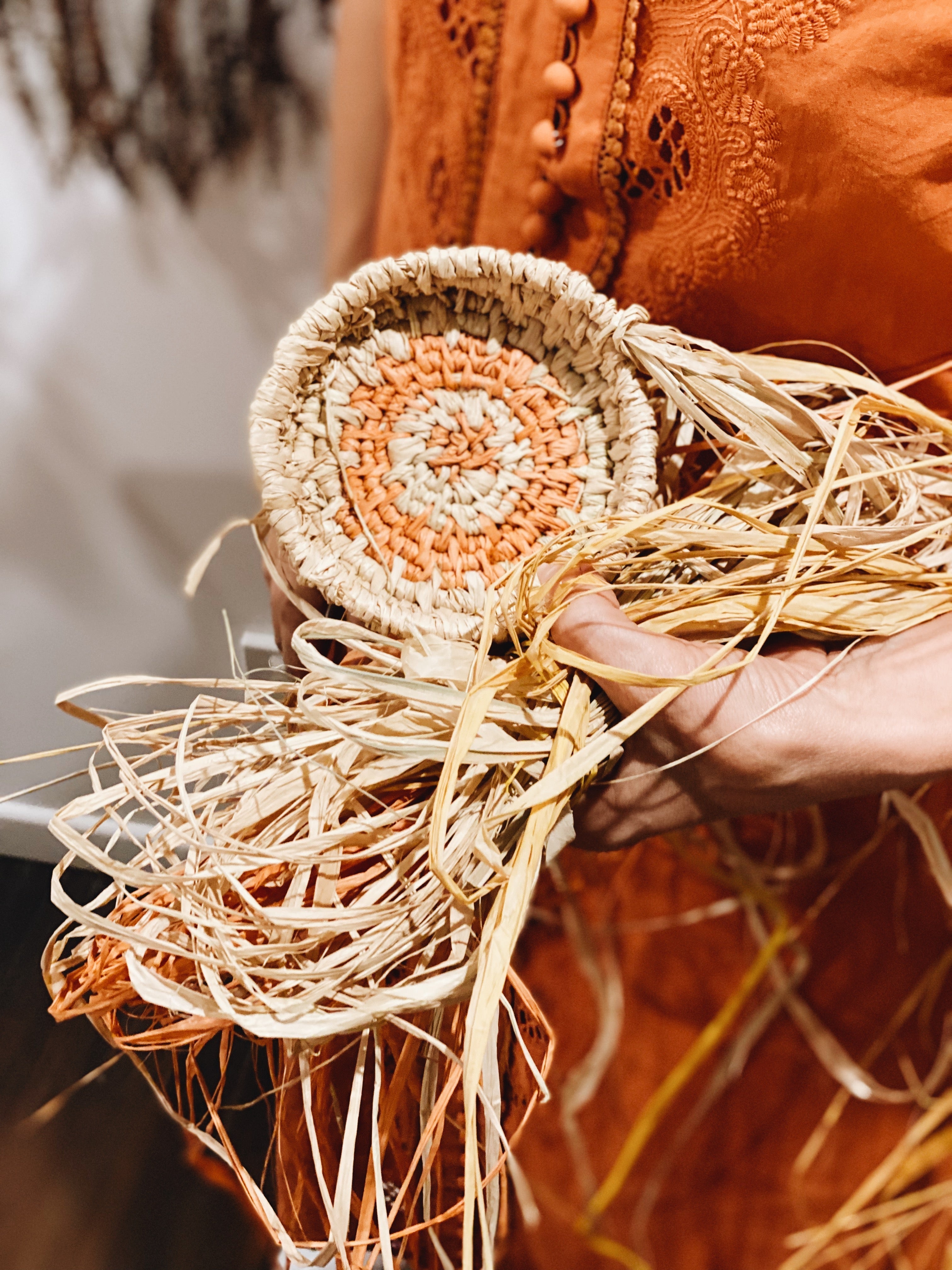 BASKET WEAVING at KNIT TOPIA