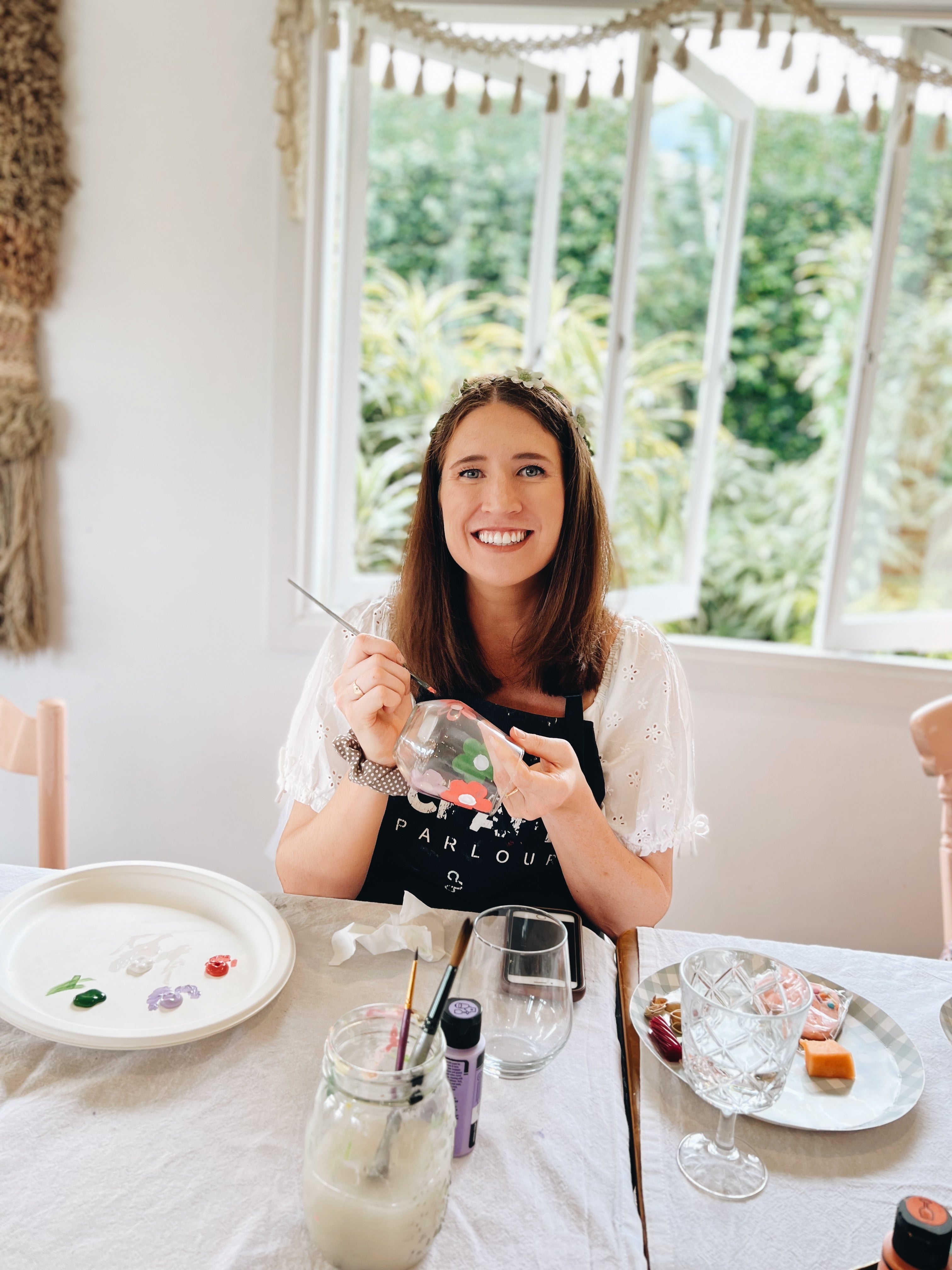 PAINTING GLASSWARE