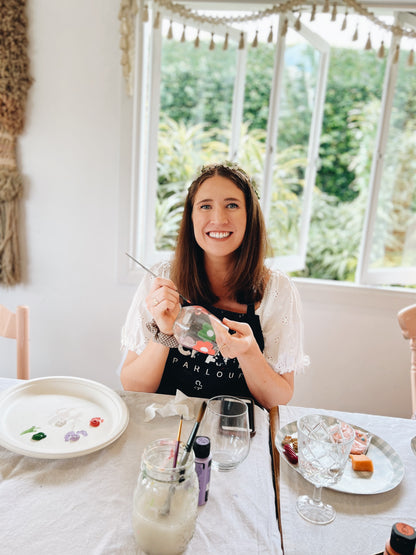 PAINTING GLASSWARE