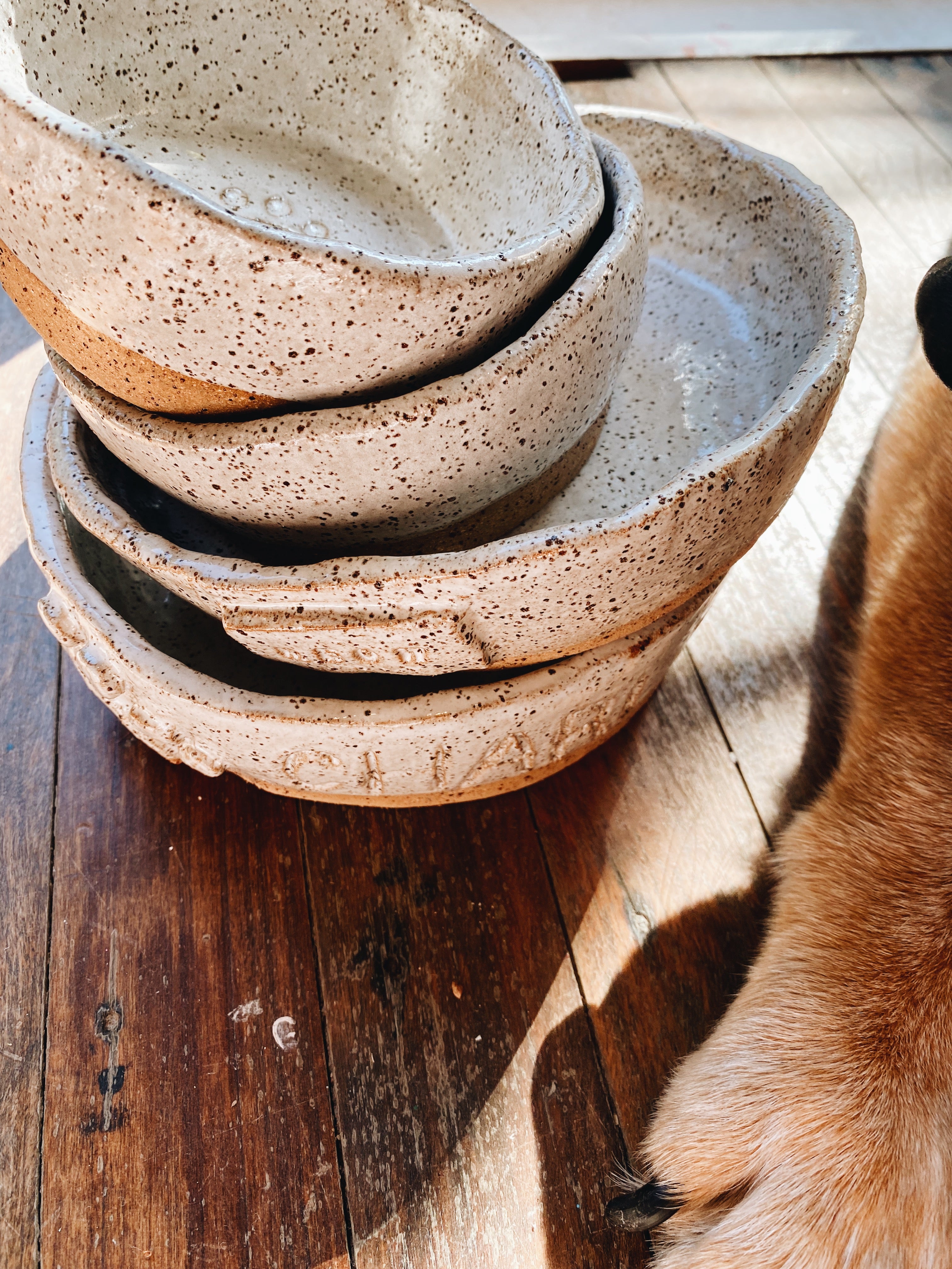 CERAMIC PET BOWL