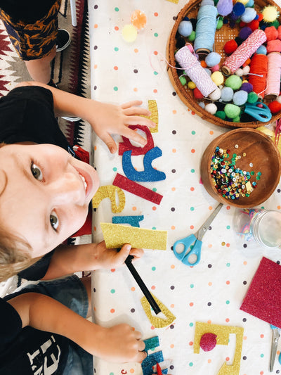 child crafting