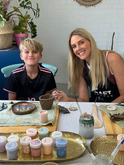 KIDS CERAMIC BOWL AND PLATE