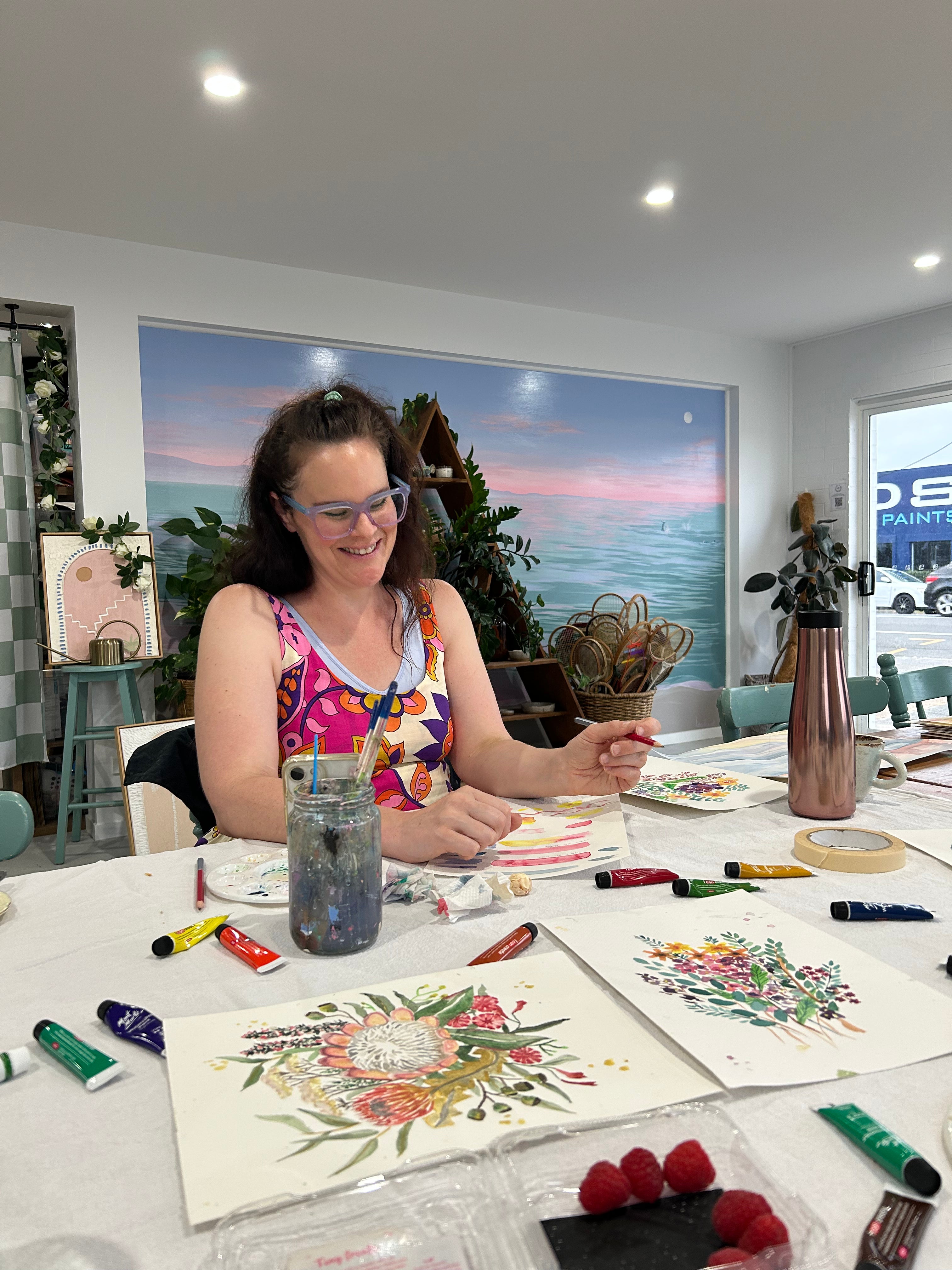 WATERCOLOUR MASTERCLASS - 2 WEEKS