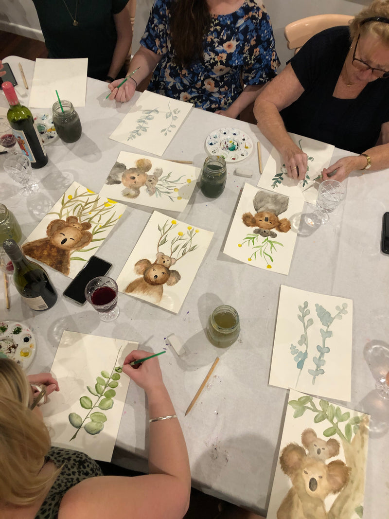 2ND MAY - WATERCOLOUR + WINE WILDLIFE