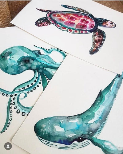 MARINE DREAM WATERCOLOURS