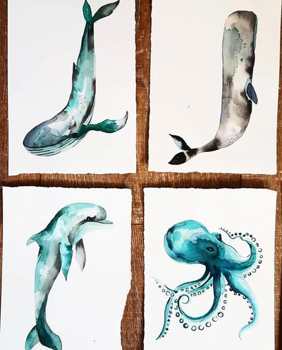 MARINE DREAM WATERCOLOURS