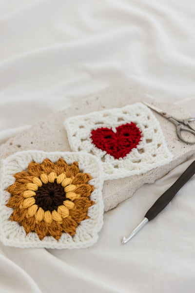 CROCHET FOR BEGINNERS - GRANNY SQUARES