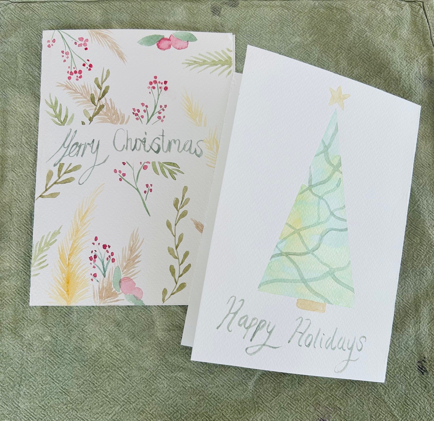 FESTIVE WATERCOLOURS