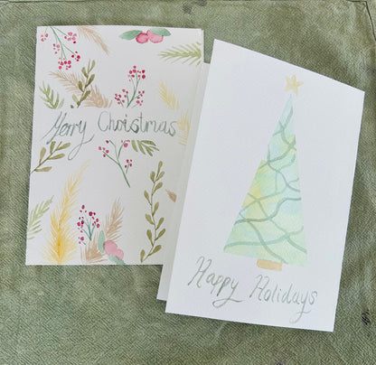 FESTIVE WATERCOLOURS
