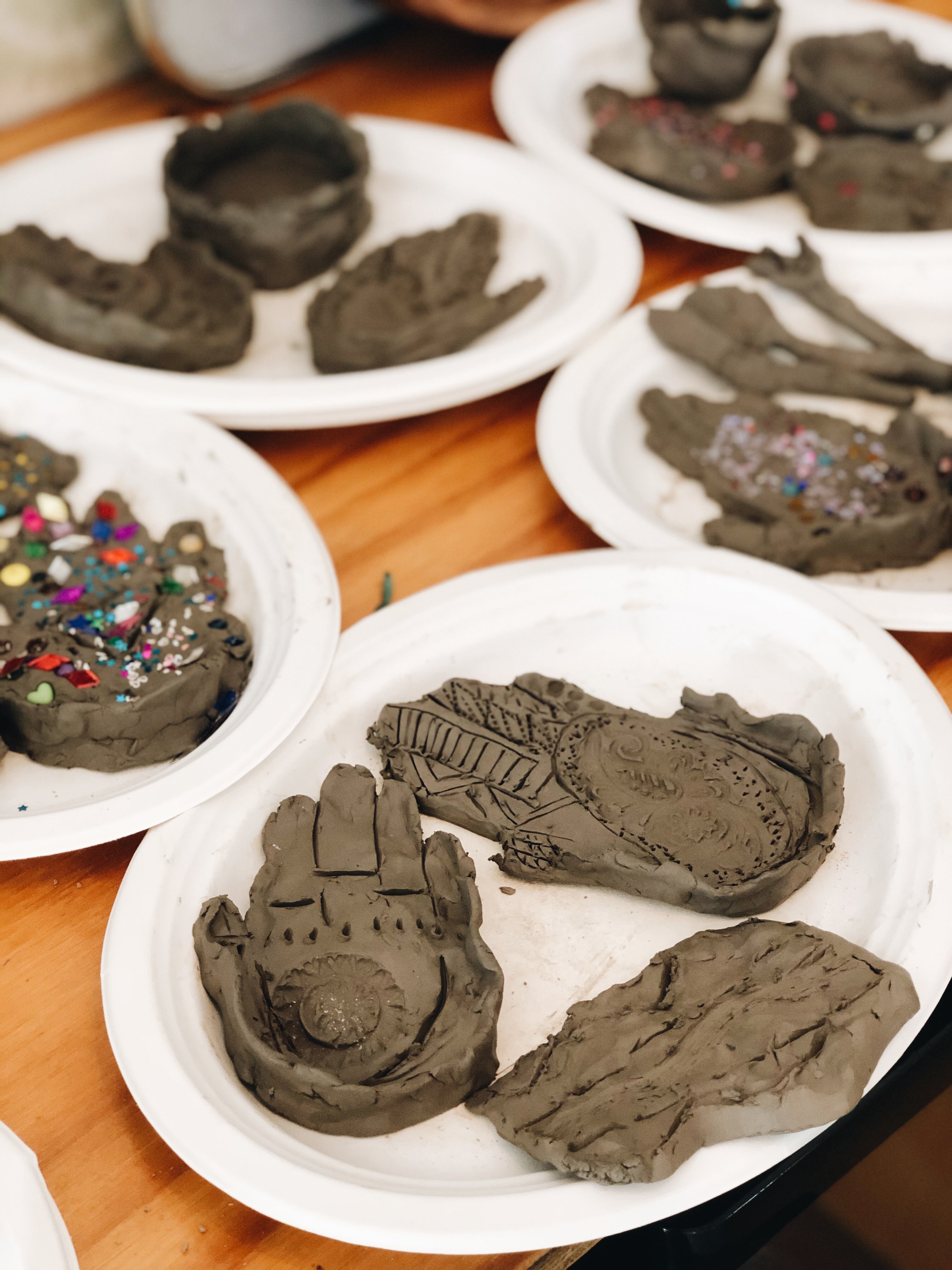 Kids pottery at Gold Coast art & craft club