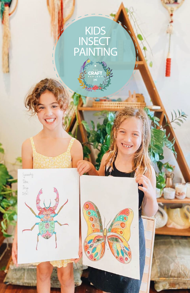 25TH SEPTEMBER - KIDS INSECT PAINTING