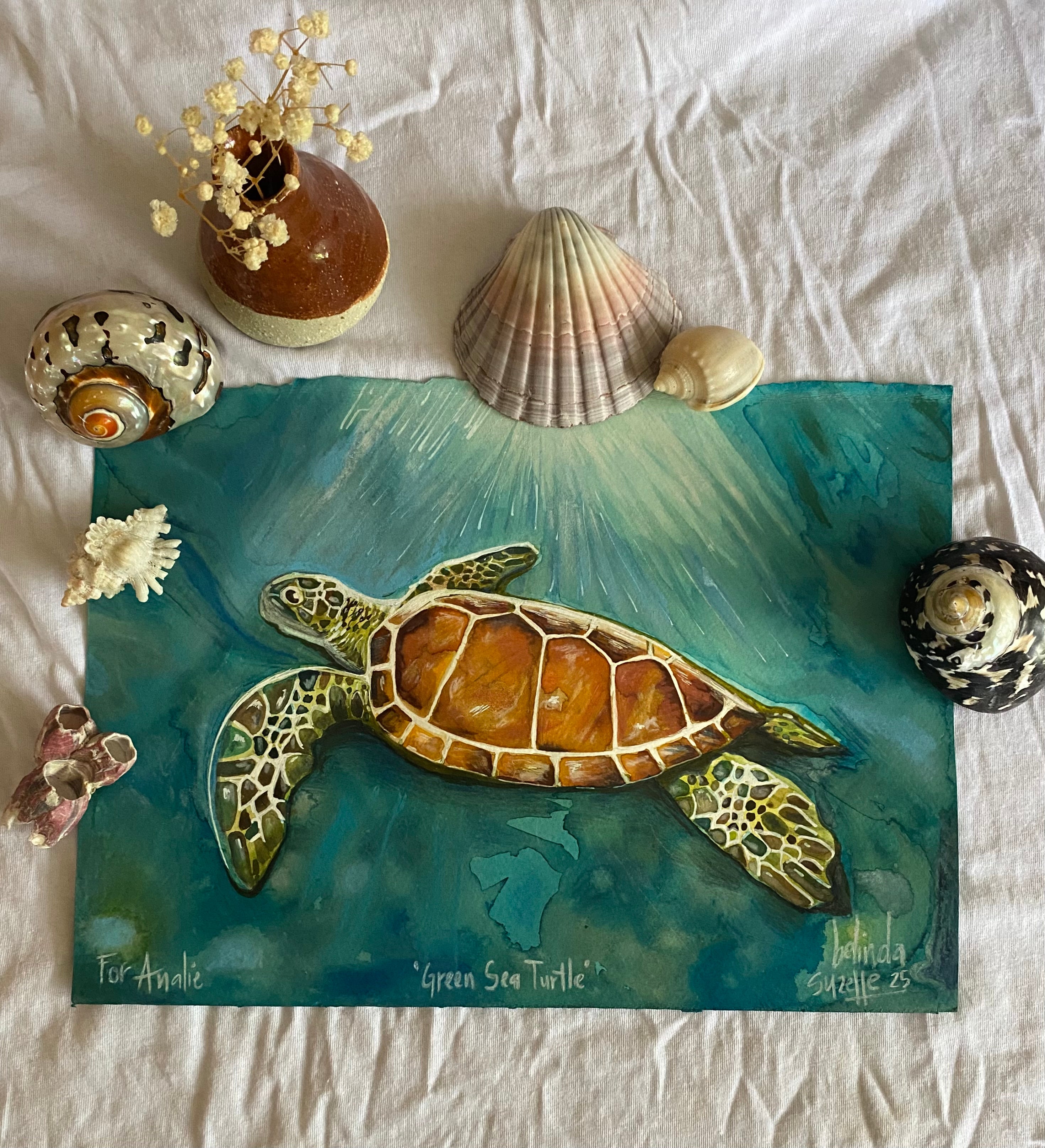 MARINE DREAM WATERCOLOURS