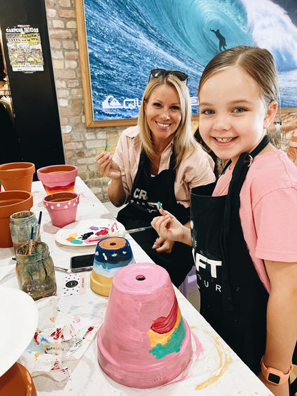 FREESTYLE PAINTING - POTS OR CANVAS