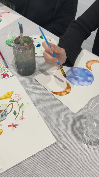 WATERCOLOUR MASTERCLASS - 2 WEEKS