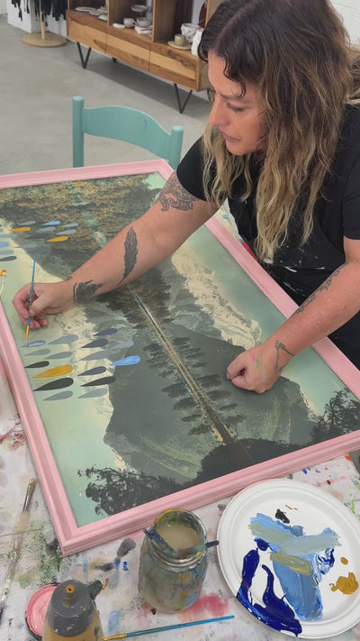 UPCYCLE A PAINTING