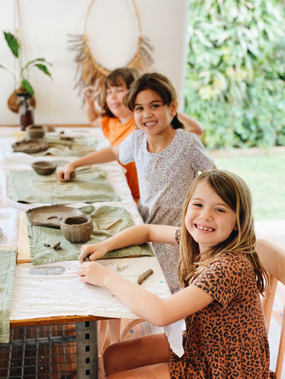 KIDS CERAMIC BOWL AND PLATE