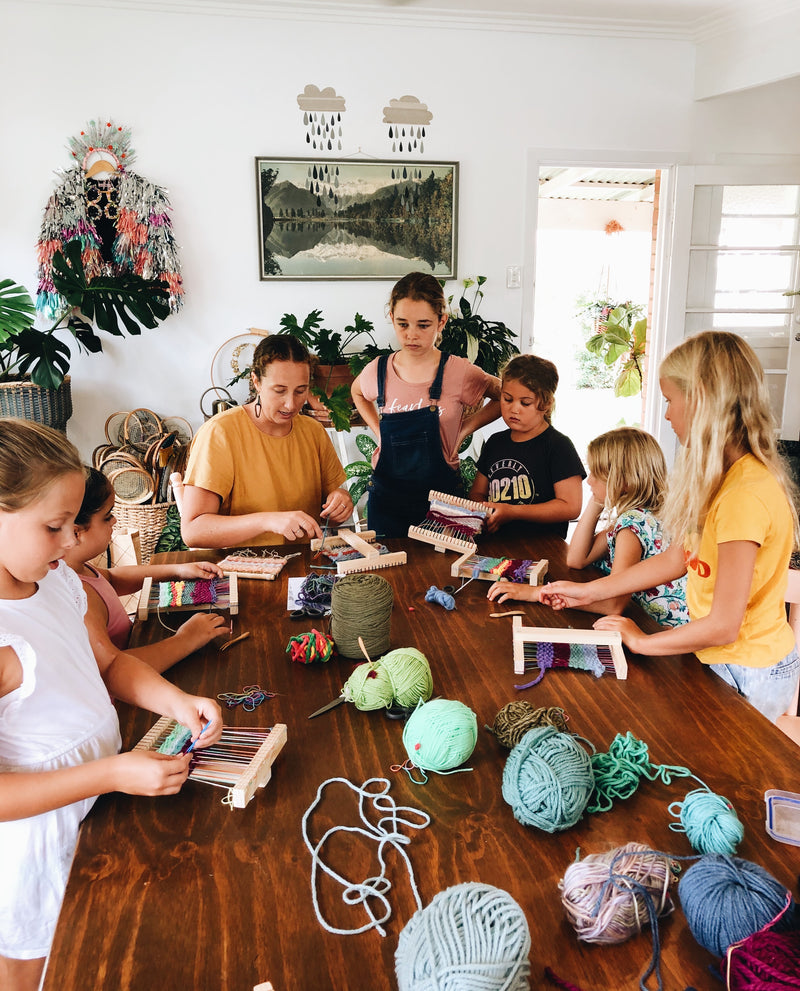 24TH JANUARY - KIDS LOOM WEAVING