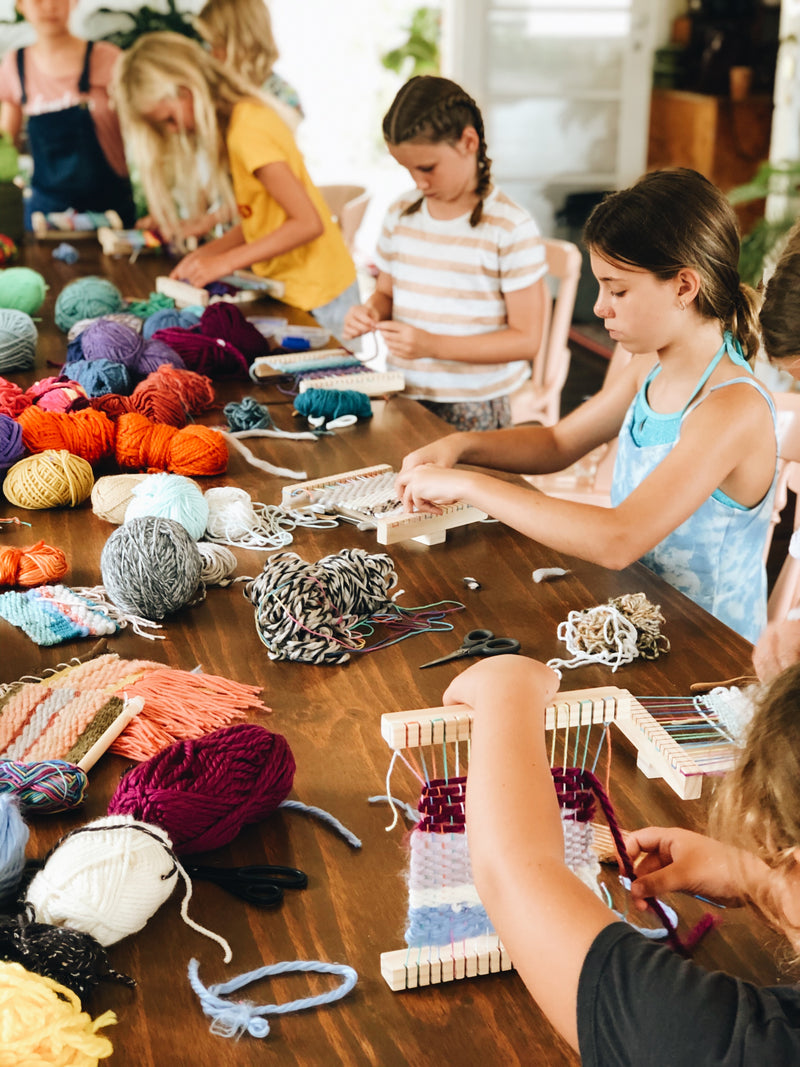 24TH JANUARY - KIDS LOOM WEAVING