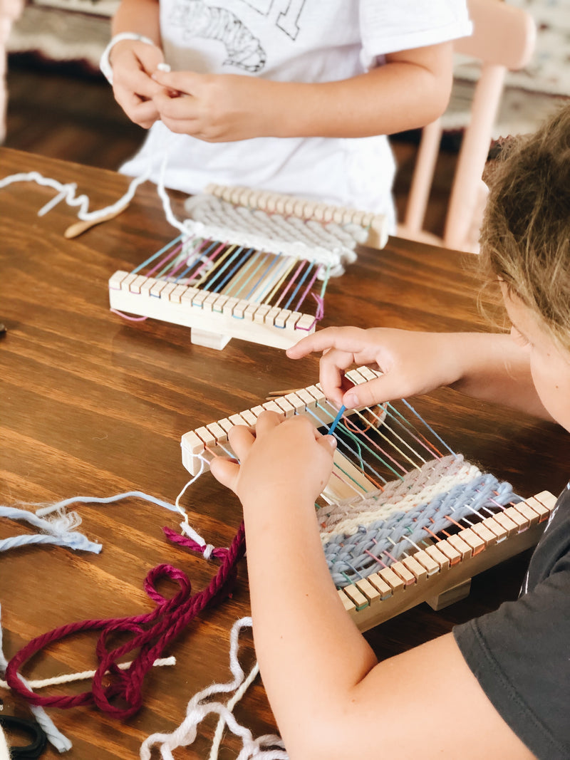 24TH JANUARY - KIDS LOOM WEAVING