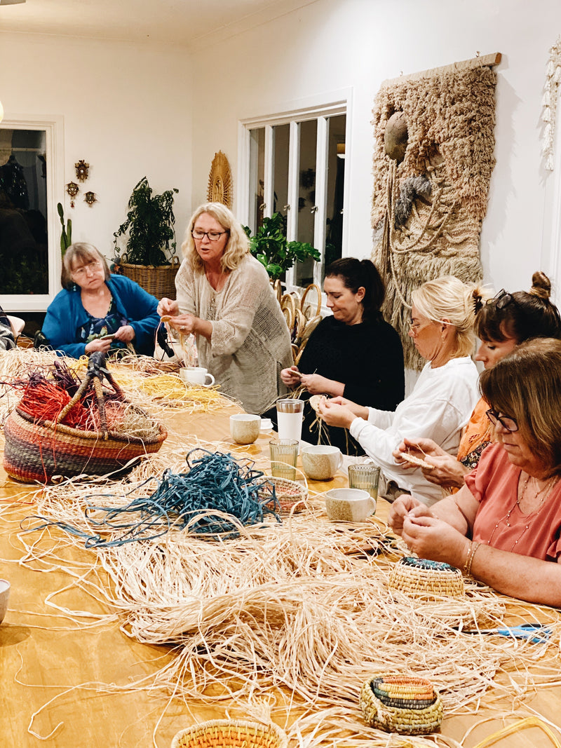 5TH JULY - BASKET WEAVING